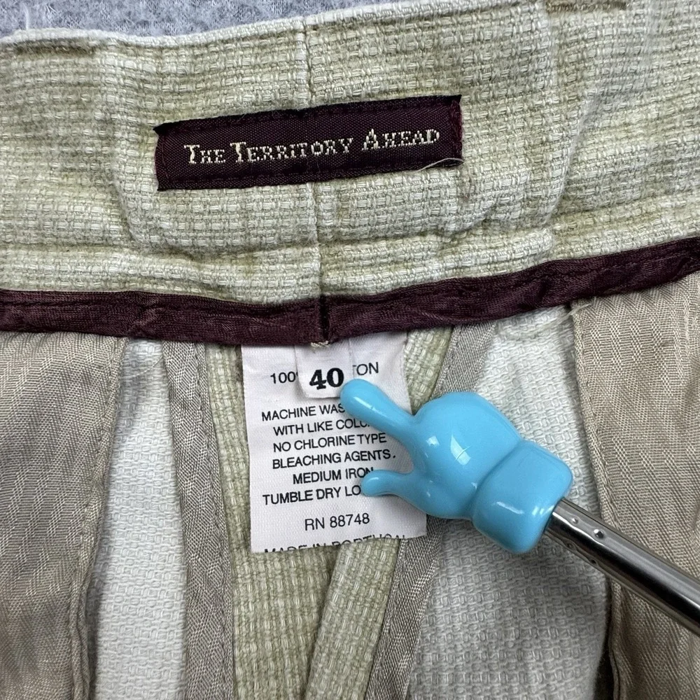 VTG The Territory Ahead Textured Pants Men 42x31 Relaxed Straight Outdoor‎ Chino